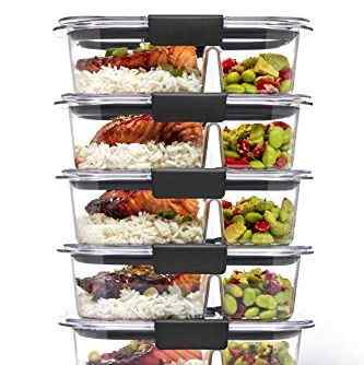 meal prep containers Rubbermaid