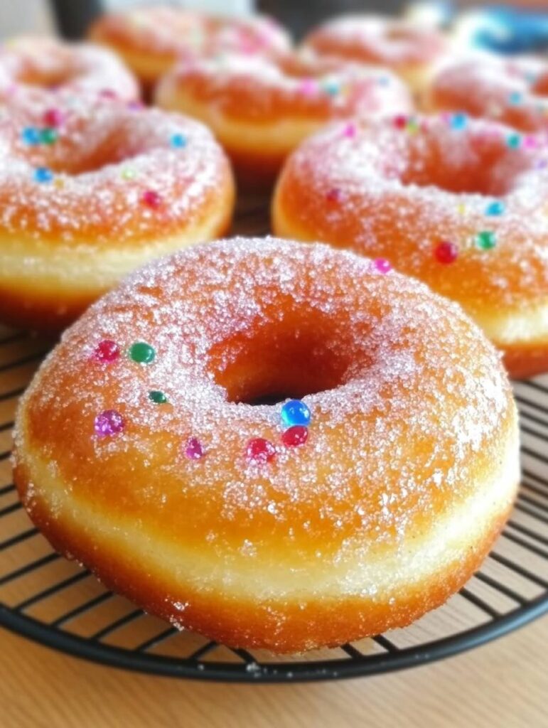 Air Fryer Jelly Donuts