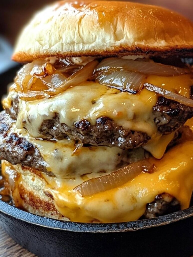 Bunless Patty Melts