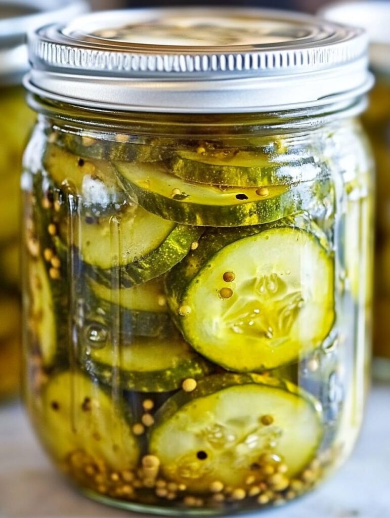 Refrigerator Bread and Butter Pickles