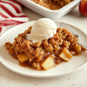 Homemade Apple Crisp