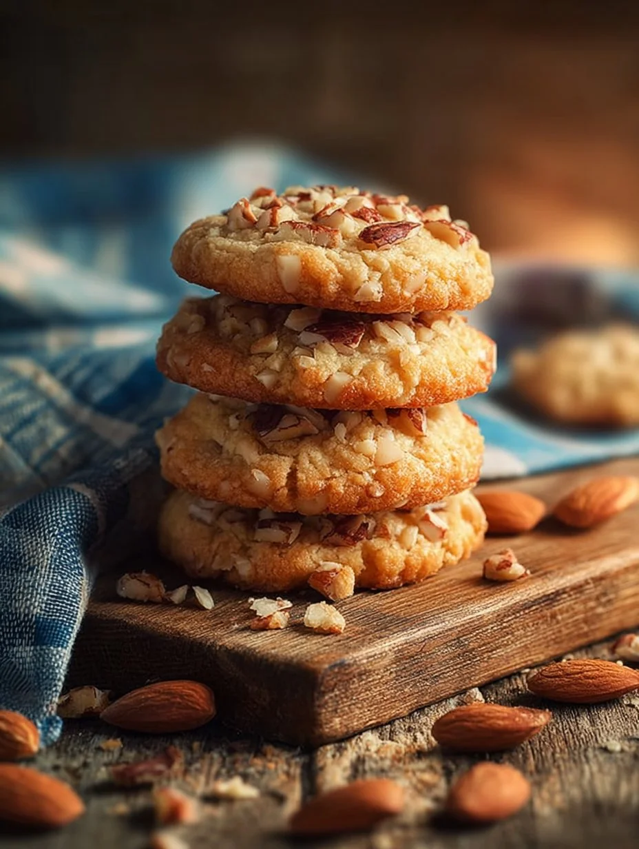 Plate of homemade easy pecan sandies cookies