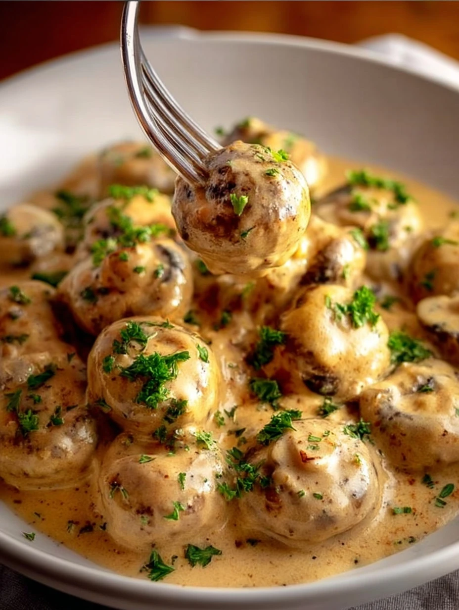 Delicious garlic mushrooms topped with parmesan cheese for a flavorful dish