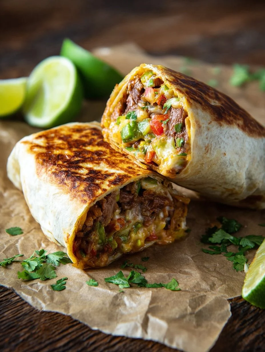 Delicious breakfast burritos filled with eggs, cheese, and salsa