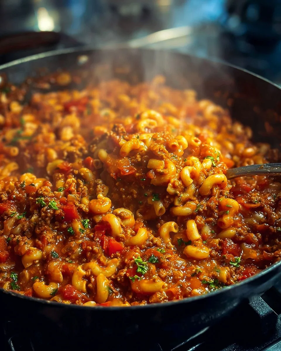Delicious American Goulash in a one-pot meal