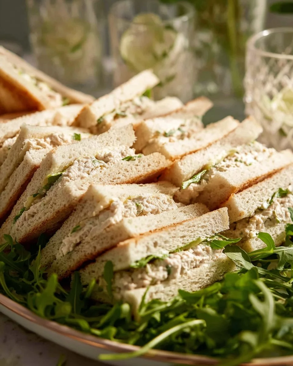 Delicious chicken sandwiches garnished with fresh ingredients